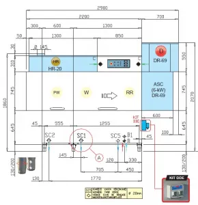 Машина посудомоечная Dihr Rx 184 Sx+Dde+Dr69+Hr20 – купить по цене завода