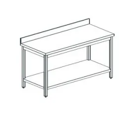 Купить стол производственный apach chef line lwt816shu – цена от завода, доставка до двери | RuOborudovanie.ru