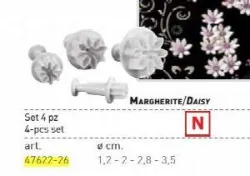 Купить набор куттеров paderno для мастики 4 шт 1,2-3,5 см 47622-26 – цена от завода, доставка до двери | RuOborudovanie.ru