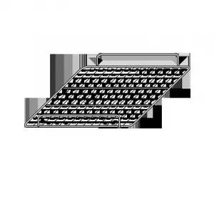Накладка решетка для плит газовых Apach Chef Line L8031920010 – купить по цене завода