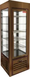 Купить витрина кондитерская вертикальная hicold vrc 350 sh bronze fr – цена от завода, доставка до двери | RuOborudovanie.ru
