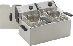 Купить фритюрница roller grill fd 80 d (2х8л) электр. 7,2квт без кранов для слива масла – цена от завода, доставка до двери | RuOborudovanie.ru