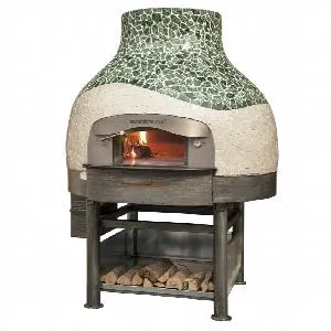 Печь для пиццы Morello Forni Lp100 Cupola Volcan Mosaic на дровах – купить по цене завода