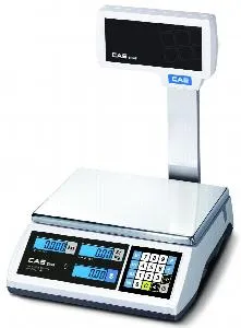 Весы торговые Cas ER-JR-30CBU (30кг,10г) электронные – купить по цене завода