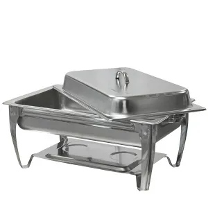 Чафинг-диш ERGO FQ-CD-248-1 на 1 гастроемкость GN 1/1 со съемной крышкой – купить по цене завода