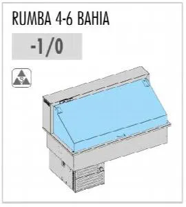 Витрина рыбная Tecfrigo Rumba 6 Bahia встраиваемая – купить по цене завода