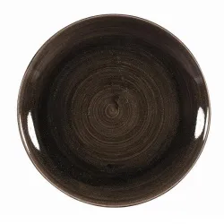Купить тарелка мелкая 28,8см, без борта, stonecast patina, цвет iron black paibev111 – цена от завода, доставка до двери | RuOborudovanie.ru