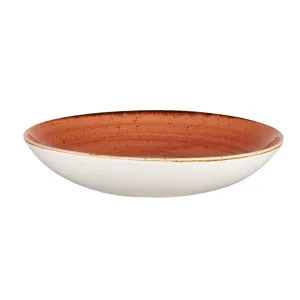 Тарелка глубокая 31СМ 2,4Л, без борта, Stonecast, цвет Spiced Orange Ssosplc21 – купить по цене завода