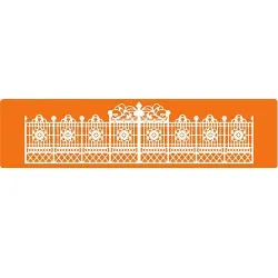 Купить коврик силиконовый для пасты "sugar dress" 10х40см 40-wd007t – цена от завода, доставка до двери | RuOborudovanie.ru