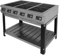 Купить плита индукционная grill master ф6ип/800 60010 (на подставке) 6 зон нагрева – цена от завода, доставка до двери | RuOborudovanie.ru
