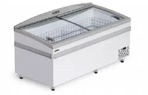 Бонета-ларь с гнутым стеклом снеж Bonvini Bfg 1850 торц серая отделка – купить по цене завода