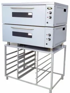 Печь хлебопекарная Grill Master ШЖЭ/2 секционный, кр. металл+н/сталь – купить по цене завода