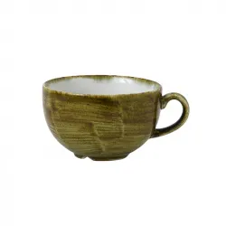 Купить чашка cappuccino 340мл stonecast plume, цвет olive plgrcb281 – цена от завода, доставка до двери | RuOborudovanie.ru