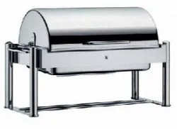 Купить чафинг-диш wmf metropolitan 06.3940.6041 с крышкой круглый d43см h46см – цена от завода, доставка до двери | RuOborudovanie.ru