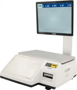 Весы торговые с печатью этикеток Cas CL7000-15S – купить по цене завода