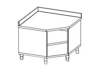 Стол угловой открытый Apach Chef Line Lwt711Sh2U – купить по цене завода
