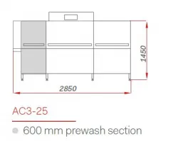 Машина посудомоечная Comenda Ac3-25 Rl/Сушка/Доз./Cwv/Центр. Слив – купить в RuOborudovanie.ru с доставкой до двери Купить машина посудомоечная comenda ac3-25 rl/сушка/доз./cwv/центр. слив – цена от завода, доставка до двери | RuOborudovanie.ru
