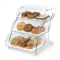 Этажерка Bakery 3-х ярусная, для выпечки, 40,6х58,4см H48,3см, акрил/сталь Bak2944 – купить в RuOborudovanie.ru с доставкой до двери Купить этажерка bakery 3-х ярусная, для выпечки, 40,6х58,4см h48,3см, акрил/сталь bak2944 – цена от завода, доставка до двери | RuOborudovanie.ru