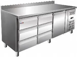 Стол морозильный Cooleq Gn3260Bt бортик 6 ящиков+1 дверь – купить по цене завода