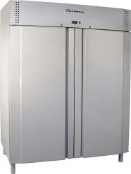 Купить шкаф комбинированный с глухой дверью carboma rf1120 inox нержавеющий – цена от завода, доставка до двери | RuOborudovanie.ru