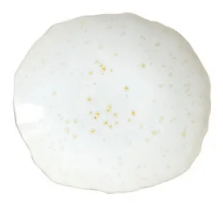 Тарелка мелкая 29,5Х26,5СМ, керамика, цвет Nacre, Plume 963036 – купить по цене завода
