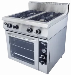 Купить плита газовая 4 горелки grill master ф4пдг/800(г) с полностью газовой духовкой – цена от завода, доставка до двери | RuOborudovanie.ru