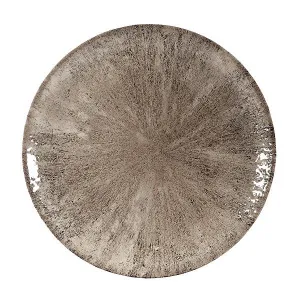 Тарелка мелкая 28,8СМ, без борта, цвет Stone Zircon Brown, Studio Prints Stzbev111 – купить по цене завода