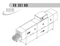 Купить машина для мойки ящиков dihr vx 351 hd dx+dde+xp+dr99/2 части – цена от завода, доставка до двери | RuOborudovanie.ru