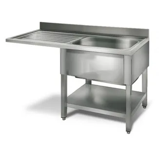 Стол для ПММ Kocateq STR127SBR1 с мойкой – купить по цене завода