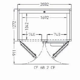 Камера расстоечная Pavailler Ev 68 2 Cp 60X80 2двери/2тележки – купить по цене завода
