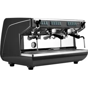 Кофемашина Appia Life 2gr V 220V black+high groups+economizer автоматическая Nuova Simonelli – купить по цене завода