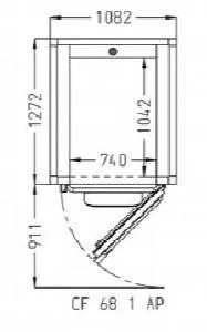 Камера расстоечная Pavailler Ev 68 1 Ap 60X80 1дверь/1тележка – купить по цене завода