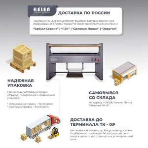 Гладильный каток Helen Н100.25С – купить по цене завода