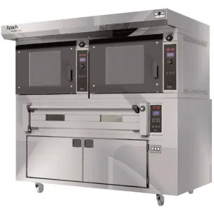 Печь конвекционная Apach 2K5P60P DP+E4L18PA Dpbi-T без козырька с подом с расстойкой – купить по цене завода