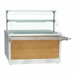 Купить мармит 2-х блюд abat эмк-70х-03 арт.21000001918 2стекл.полки hot-line – цена от завода, доставка до двери | RuOborudovanie.ru