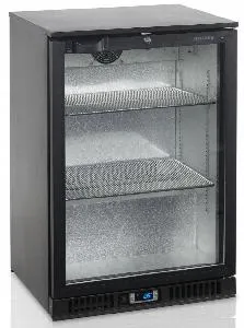 Шкаф холодильный со стеклом Tefcold Ba10H барный черный – купить по цене завода