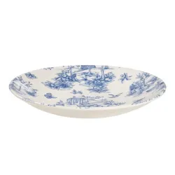 Тарелка глубокая 22,5СМ H2,7См, без борта, Vintage Prints, цвет Prague Toile Toppd221 – купить в RuOborudovanie.ru с доставкой до двери Купить тарелка глубокая 22,5см h2,7см, без борта, vintage prints, цвет prague toile toppd221 – цена от завода, доставка до двери | RuOborudovanie.ru