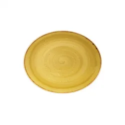 Блюдо овальное 19,2СМ, без борта, Stonecast, цвет Mustard Seed Yellow Smssop71 – купить в RuOborudovanie.ru с доставкой до двери Купить блюдо овальное 19,2см, без борта, stonecast, цвет mustard seed yellow smssop71 – цена от завода, доставка до двери | RuOborudovanie.ru
