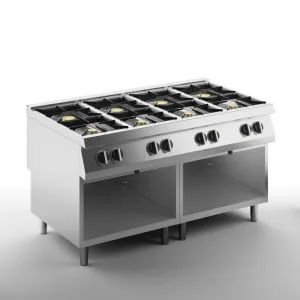 Плита газовая 8 конфорочная 900 серии Apach Chef Line Slrrg169Cs – купить по цене завода