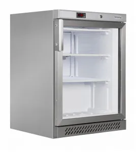Шкаф морозильный Tefcold UF200SG на 200л нерж. барный со стеклом – купить по цене завода