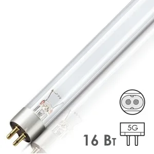 Лампа бактерицидная Philips TUV [16 Вт] – купить по цене завода