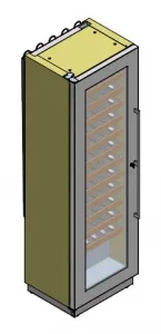 Шкаф винный статический Enofrigo Miami Medium Rf T + 3 Dr белый – купить по цене завода