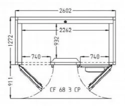 Купить камера расстоечная pavailler ev 68 3 cp 60x80 2двери/3 тележки – цена от завода, доставка до двери | RuOborudovanie.ru