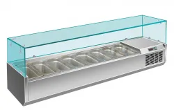 Купить витрина для ингредиентов viatto vrx 1800/330 – цена от завода, доставка до двери | RuOborudovanie.ru