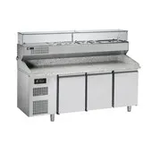 Купить стол для пиццы с 3 дверьми angelo po bpz207s – цена от завода, доставка до двери | RuOborudovanie.ru