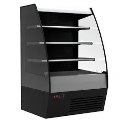 Купить горка холодильная f 16-08 vm 1,0-2 (вхсп-1,0 carboma 1600/875) (9005 цвет черный) – цена от завода, доставка до двери | RuOborudovanie.ru