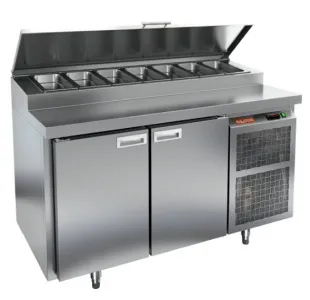 Стол для пиццы охлаждающий PZ1-11/GN (1/3H) – купить по цене завода