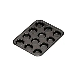 Купить противень paderno 47748-35 "тарталетка" 35,5х27см h2,5см, 12 ячеек, алюминий с антиприг.покрыт. – цена от завода, доставка до двери | RuOborudovanie.ru