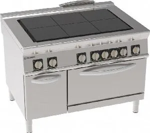 Плита 6 конфорочная 900 серии Tecnoinox Pfu12E9 316145 – купить по цене завода