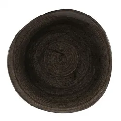 Тарелка мелкая "ВОЛНА" 28,6СМ, без борта, Stonecast Patina, цвет Iron Black Paibog111 – купить в RuOborudovanie.ru с доставкой до двери Купить тарелка мелкая "волна" 28,6см, без борта, stonecast patina, цвет iron black paibog111 – цена от завода, доставка до двери | RuOborudovanie.ru